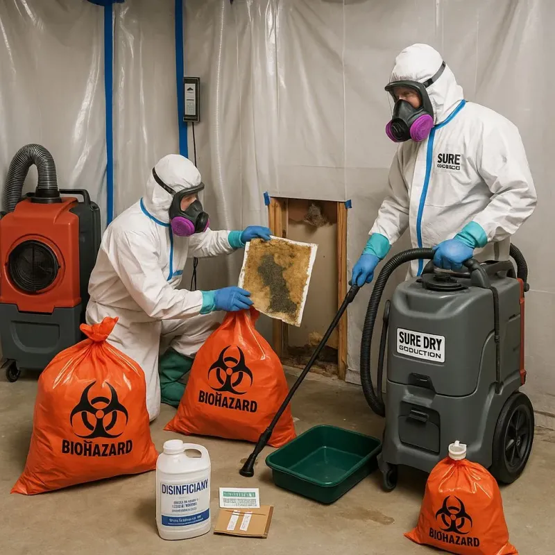 Contaminated Water Handling Protocols process in Stockton, IL