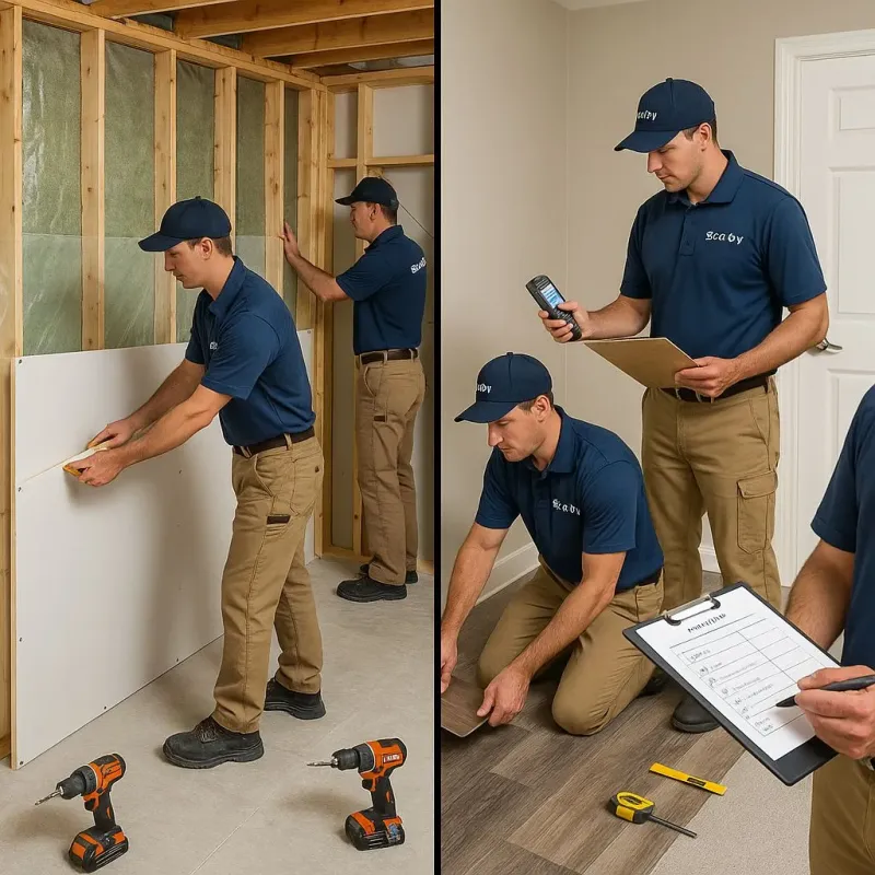 Repairs and Reconstruction process in Stockton, IL